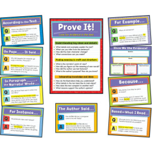 Evidence-Based Reading and Writing Bulletin Board Set