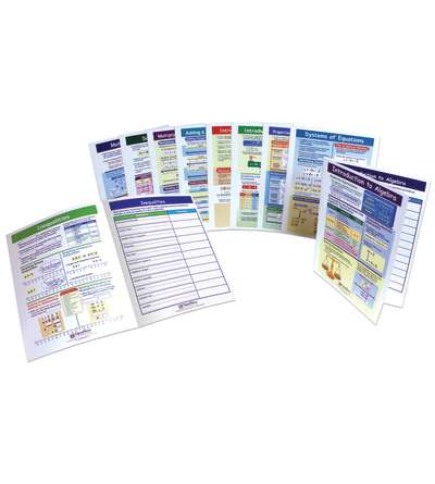 Algebra Skills Visual Learning Guides™ Set
