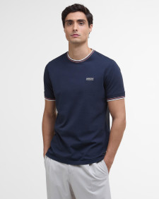 Ethan Tipped T-Shirt Navy