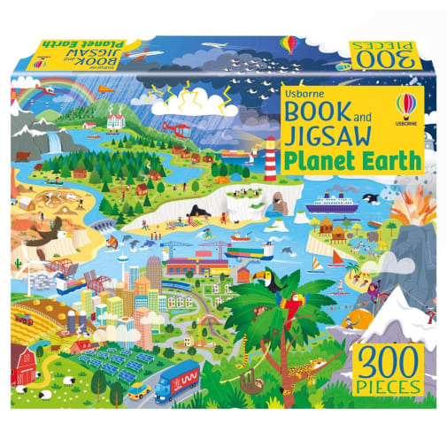 Usborne Book and Jigsaw Planet Earth (300 pieces)