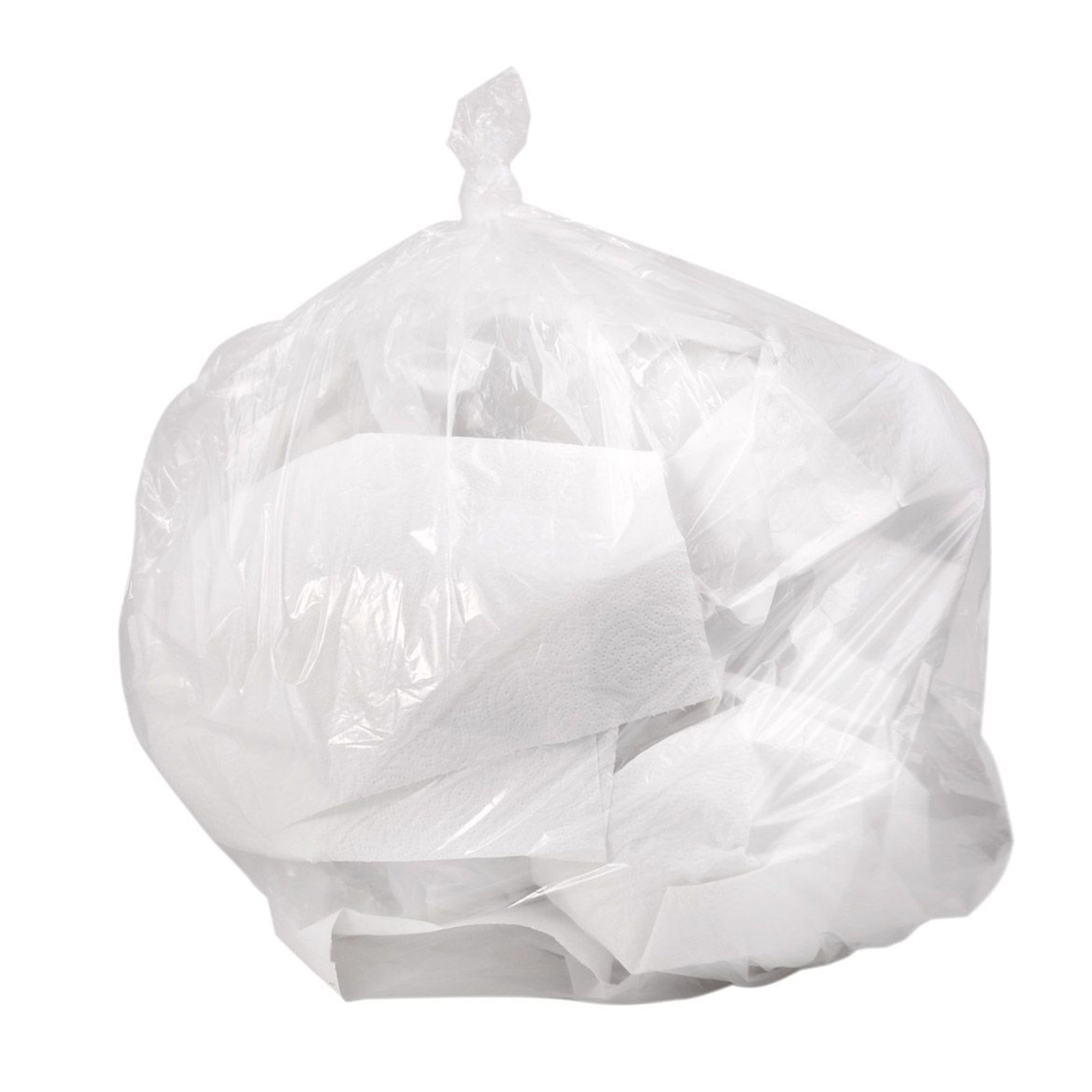 Colonial Bag Medium Duty Trash Bag, Clear, 30 gal. MK 884699