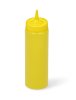 24-ounce Traex® single-tip squeeze dispenser in yellow