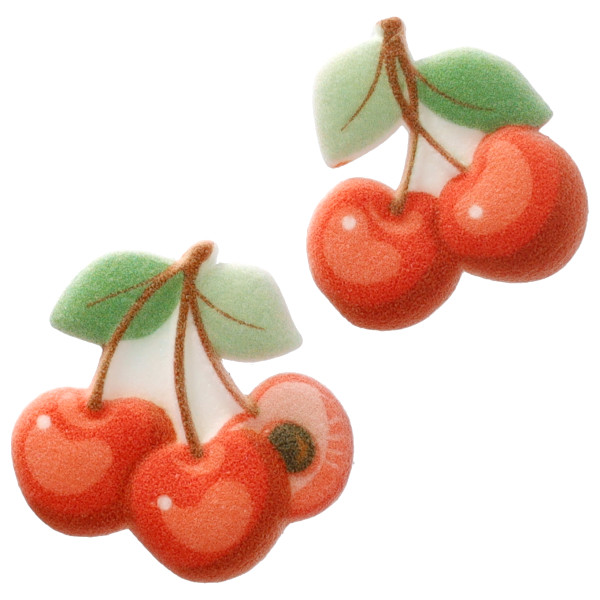 Cherries - Red 3 Free Dec-Ons® Decorations
