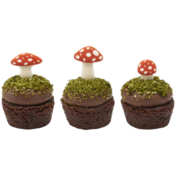 Mushrooms - Red 3 Free Dec-Ons® Decorations