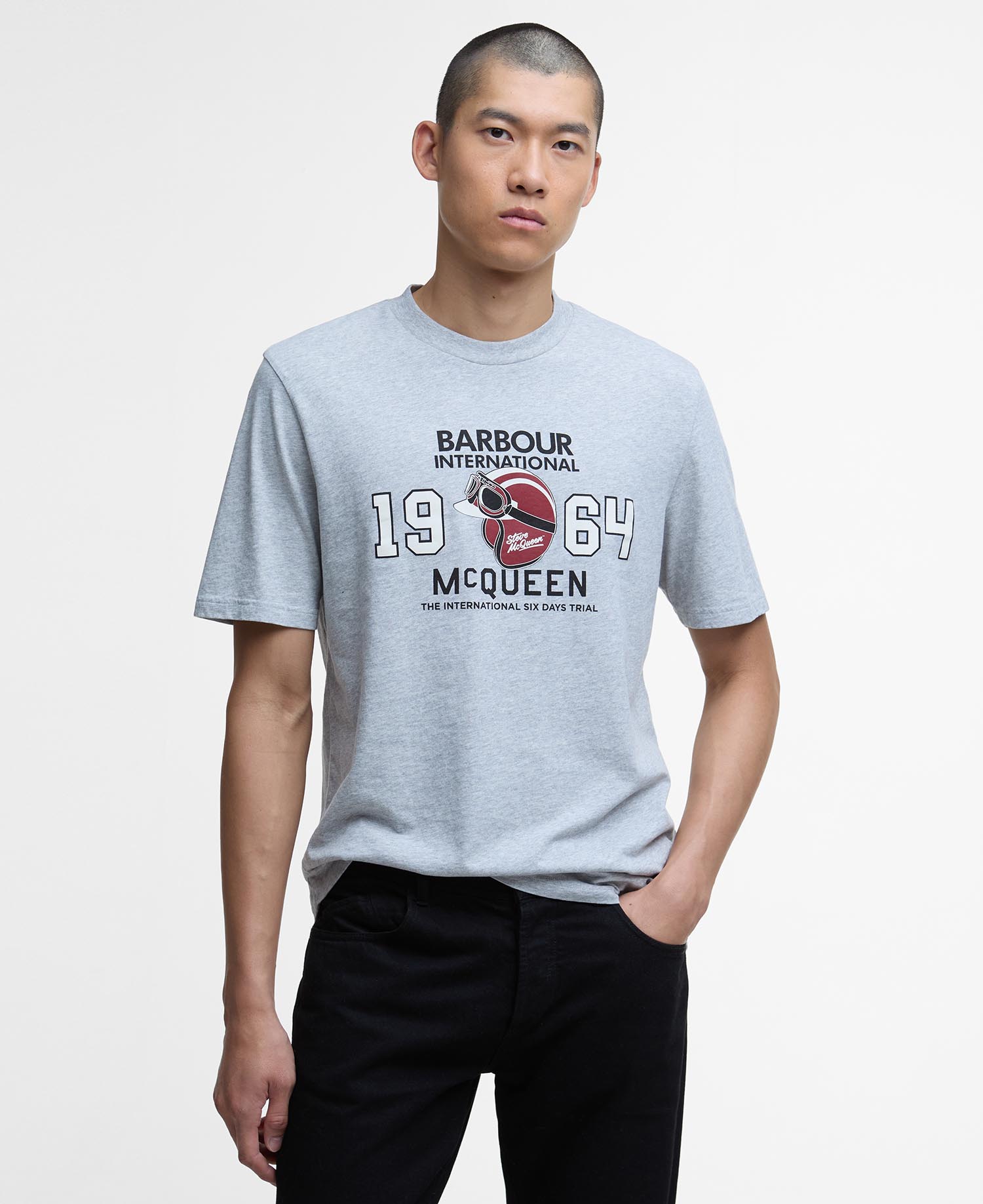 Giles Steve McQueen Graphic T-Shirt image number 0
