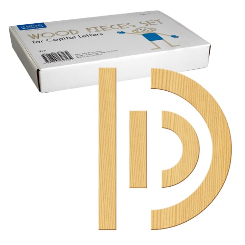 Handwriting Without Tears Wood Pieces Set for Capital Letters