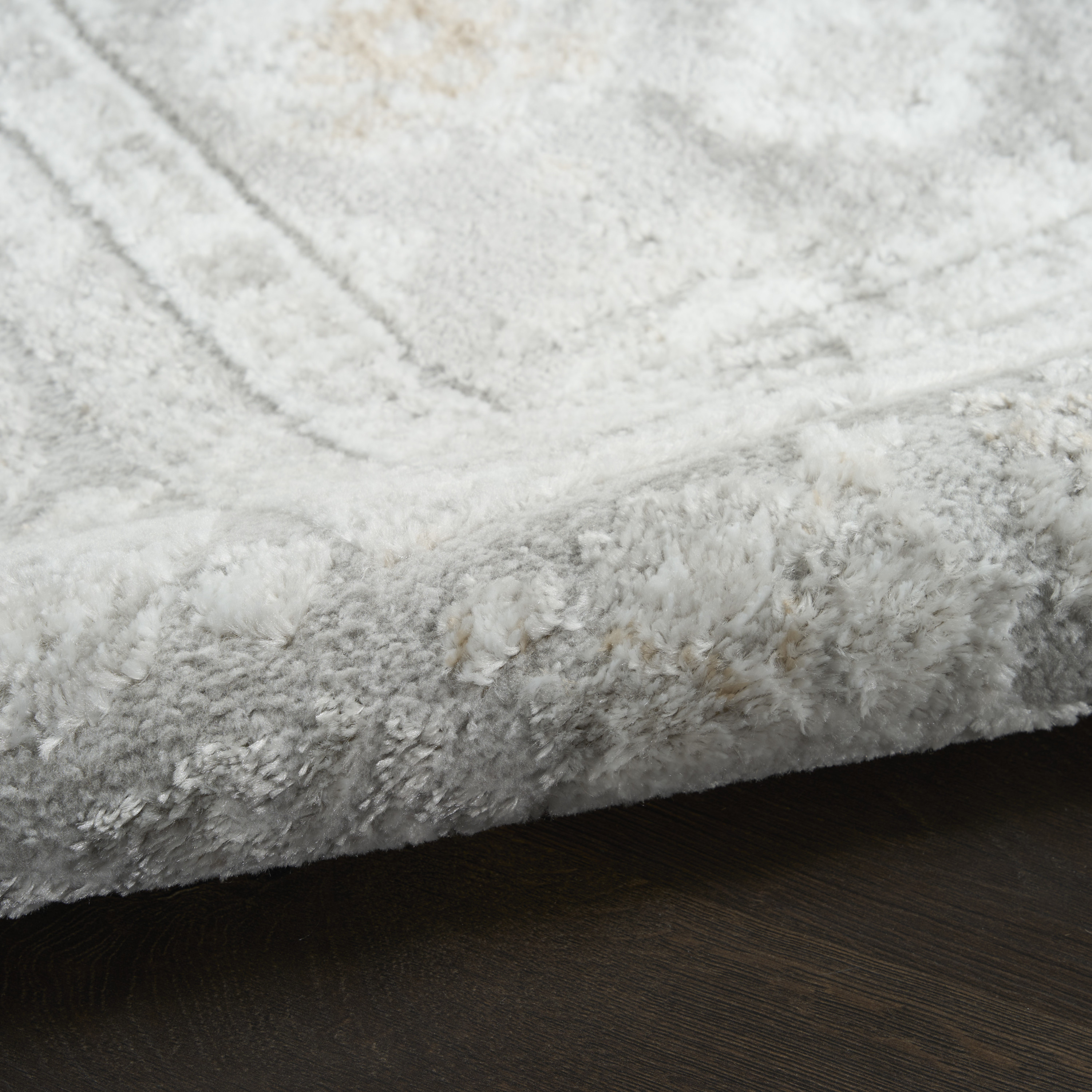 Nourison Dekor 5'3" x 7' Grey Vintage Indoor Rug
