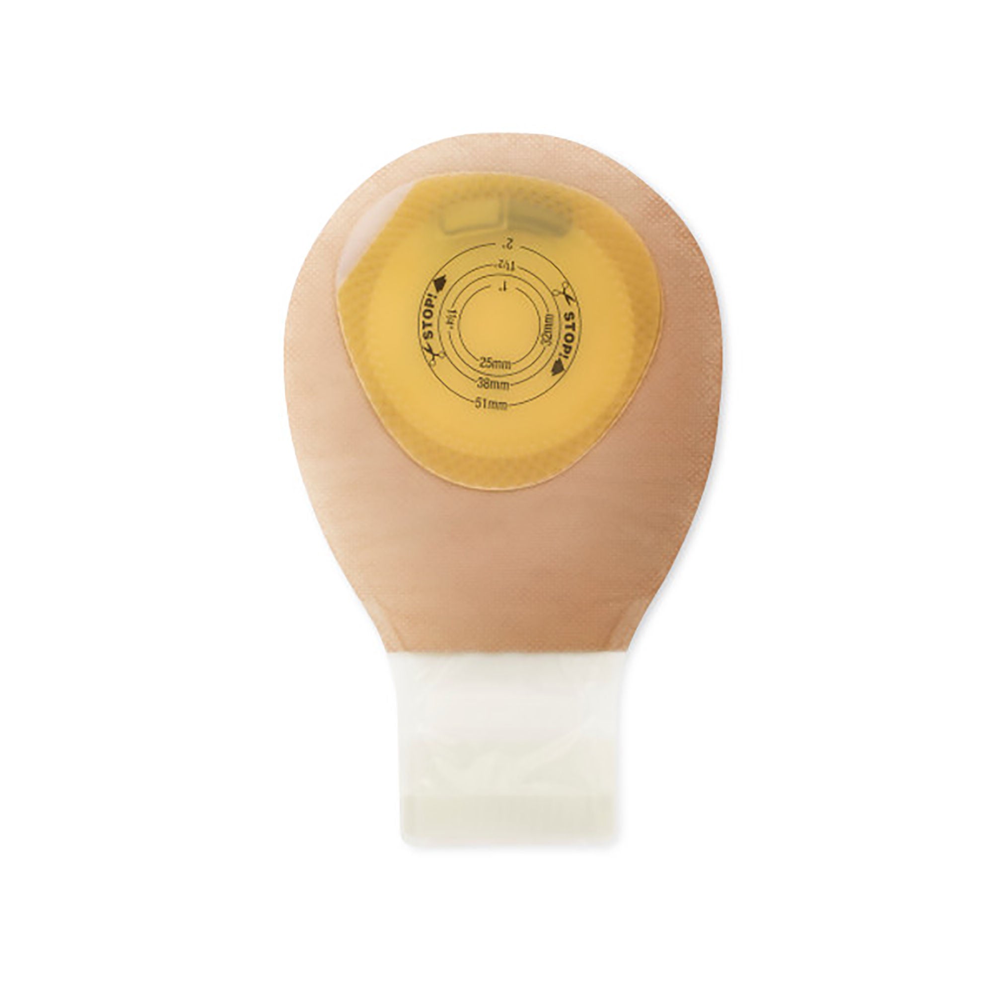 Pouchkins™ One-Piece Pediatric Ostomy Pouch, Cut to Fit Stomas up to 51 mm