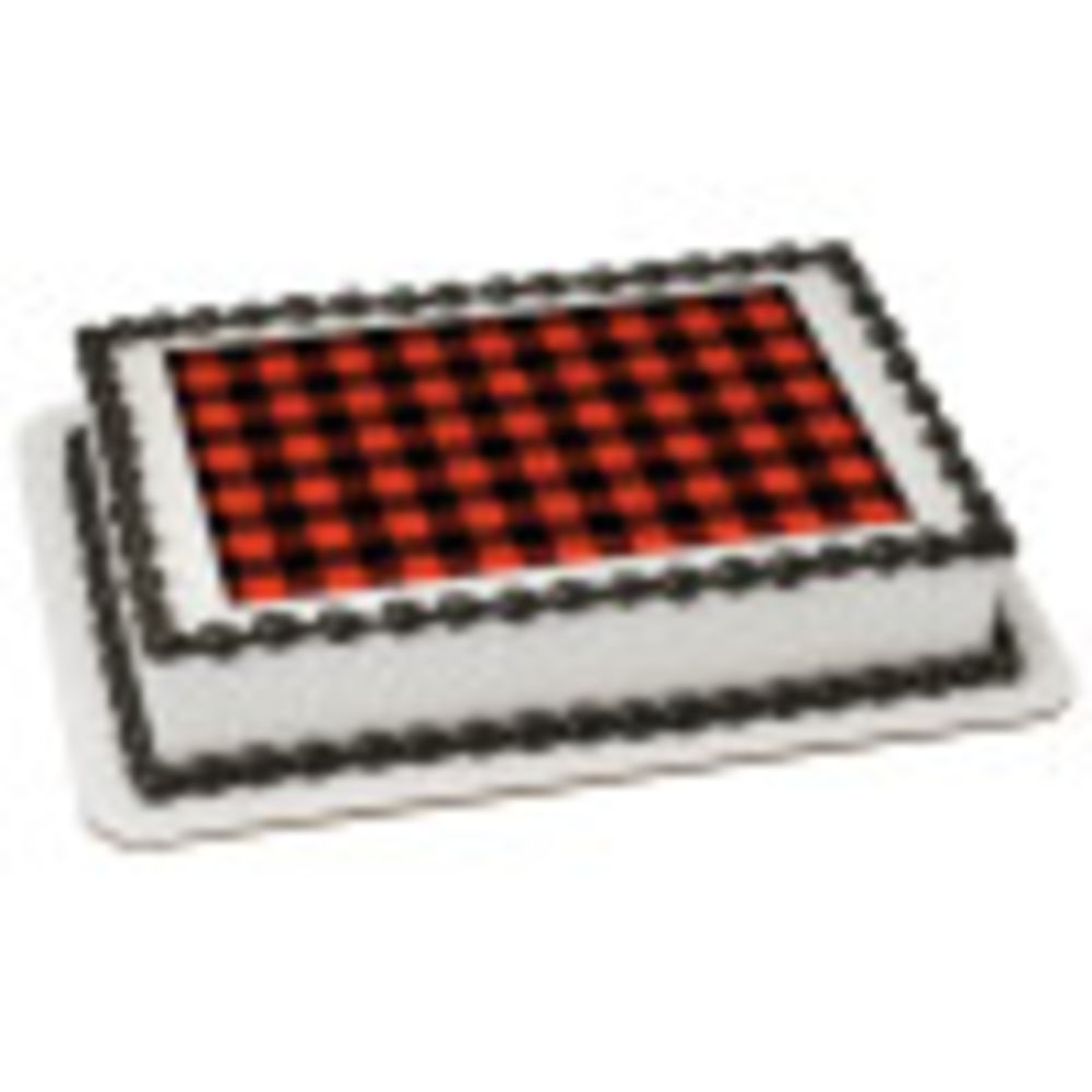 Image Cake Buffalo Check