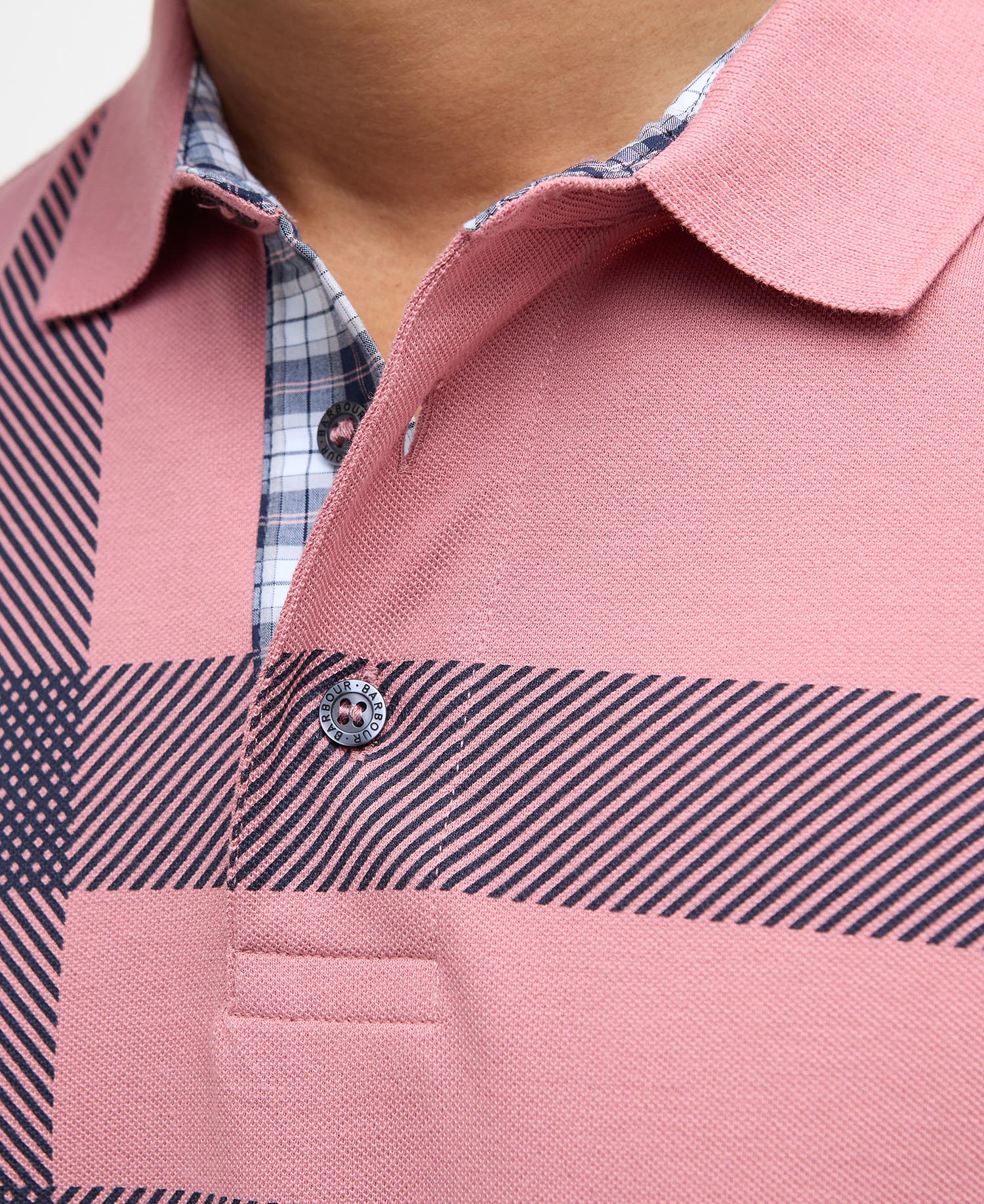 Blaine Tartan Short-Sleeved Polo Shirt image number 4