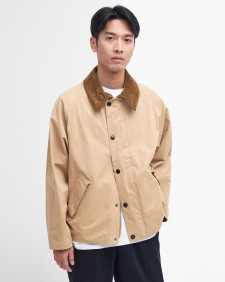 Transporter Oversized Casual Jacket Stone