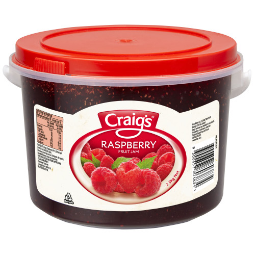  Craig's® Raspberry Fruit Jam 2.5kg 