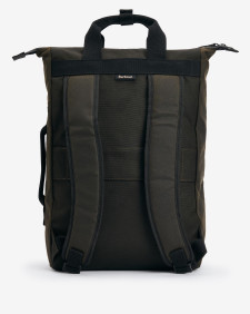 Field Waxed Backpack Olive-Black