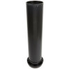 23-inch-deep in-counter adjustable gasket cup dispenser in black