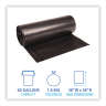 Boardwalk,  LLDPE Liner, 60 gal Capacity, 38 in Wide, 58 in High, 2 Mils Thick, Black