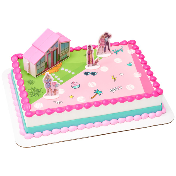 Barbie™ DreamHouse™ Adventures PhotoCake® Edible Image® DecoSet® Background