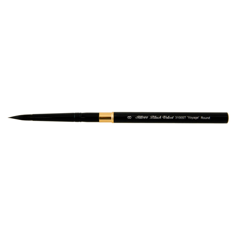 Black Velvet® Voyage™ Travel Round Brush, Size 8