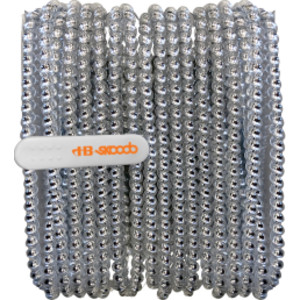 Skooob Tangle Free Earbud Covers - Rich Silver