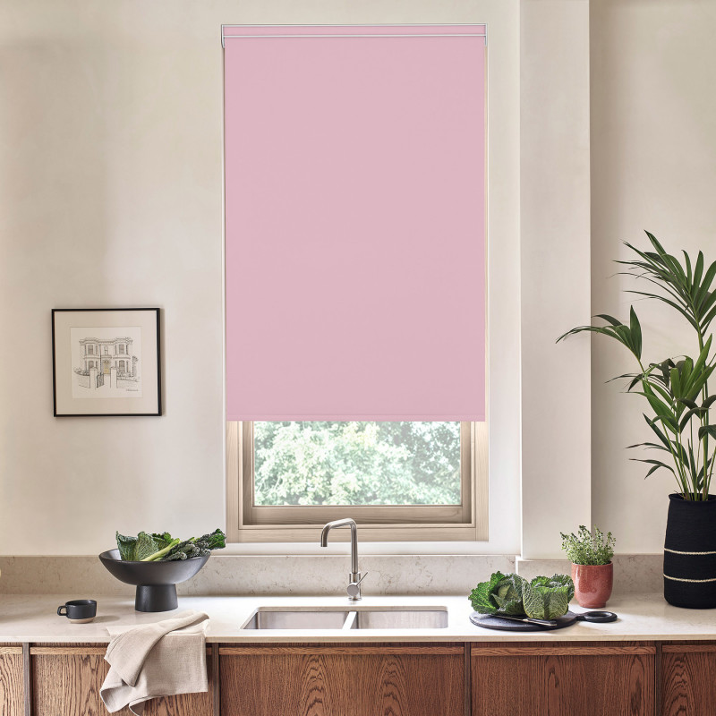 Acacia Blackout Candyfloss Roller Blind