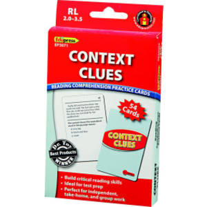 Context Clues Practice Cards, Levels 2.0-3.5