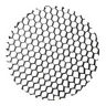 Trac-Master®, HCLBL Series, Hexagonal Cell Louver, 2 in. Dia., Black