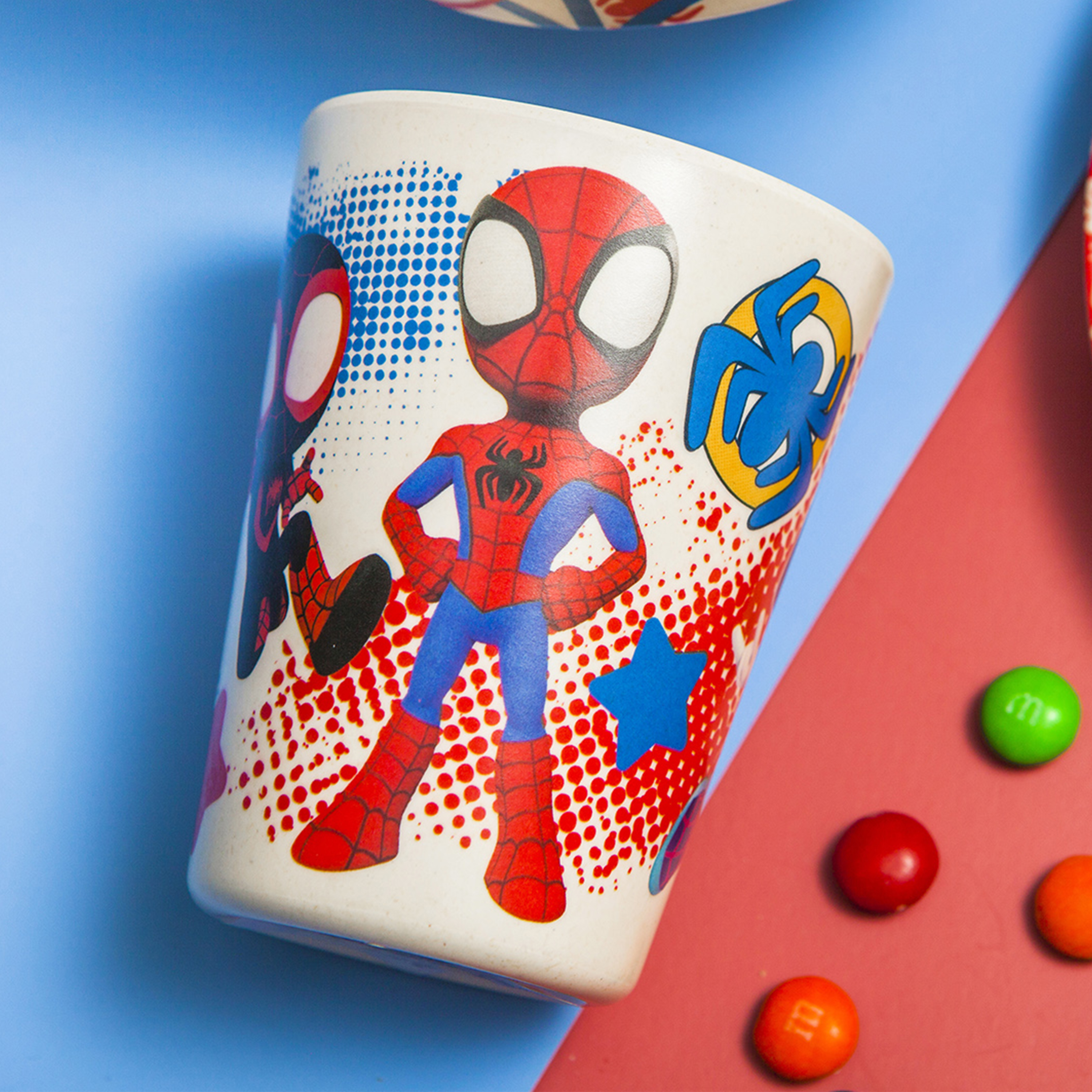 Spider-Man and His Amazing Friends Kids 3-piece Dinnerware Set, Spider-Friends, 3-piece set slideshow image 2