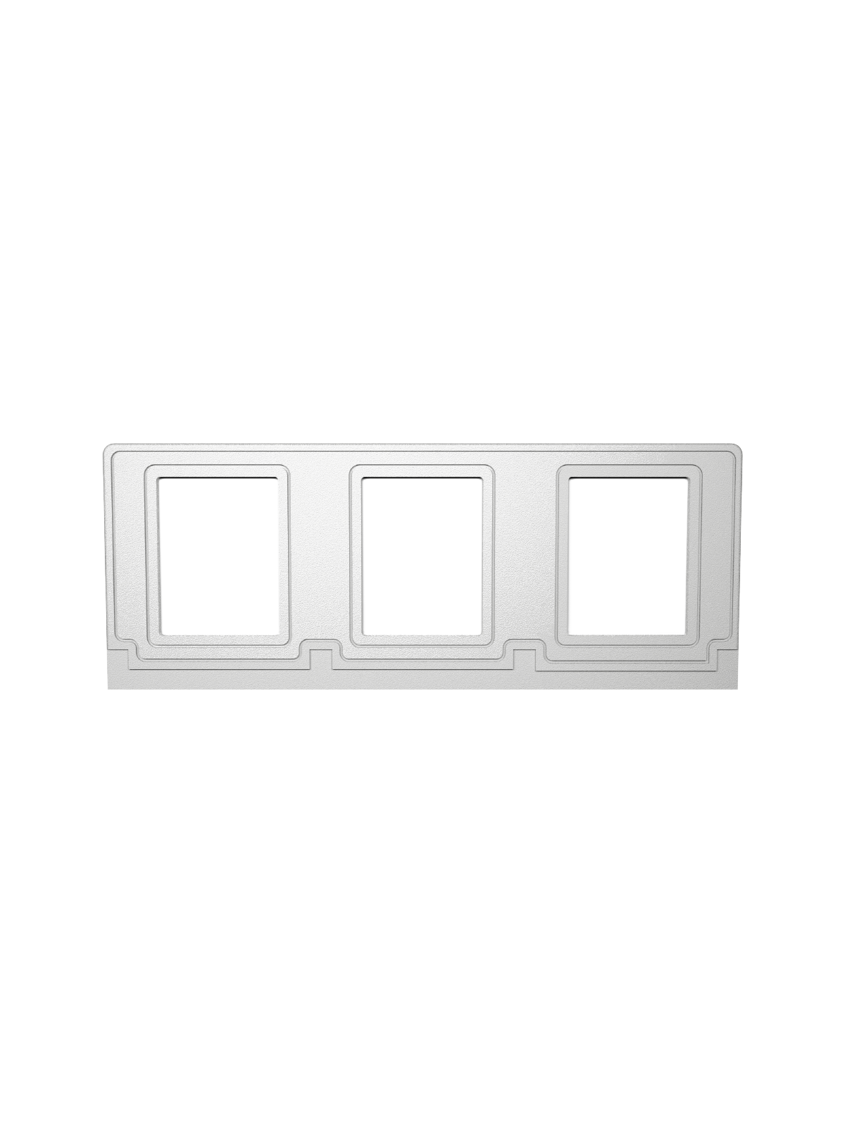 VENTURE – Triple – Sign Frame – White