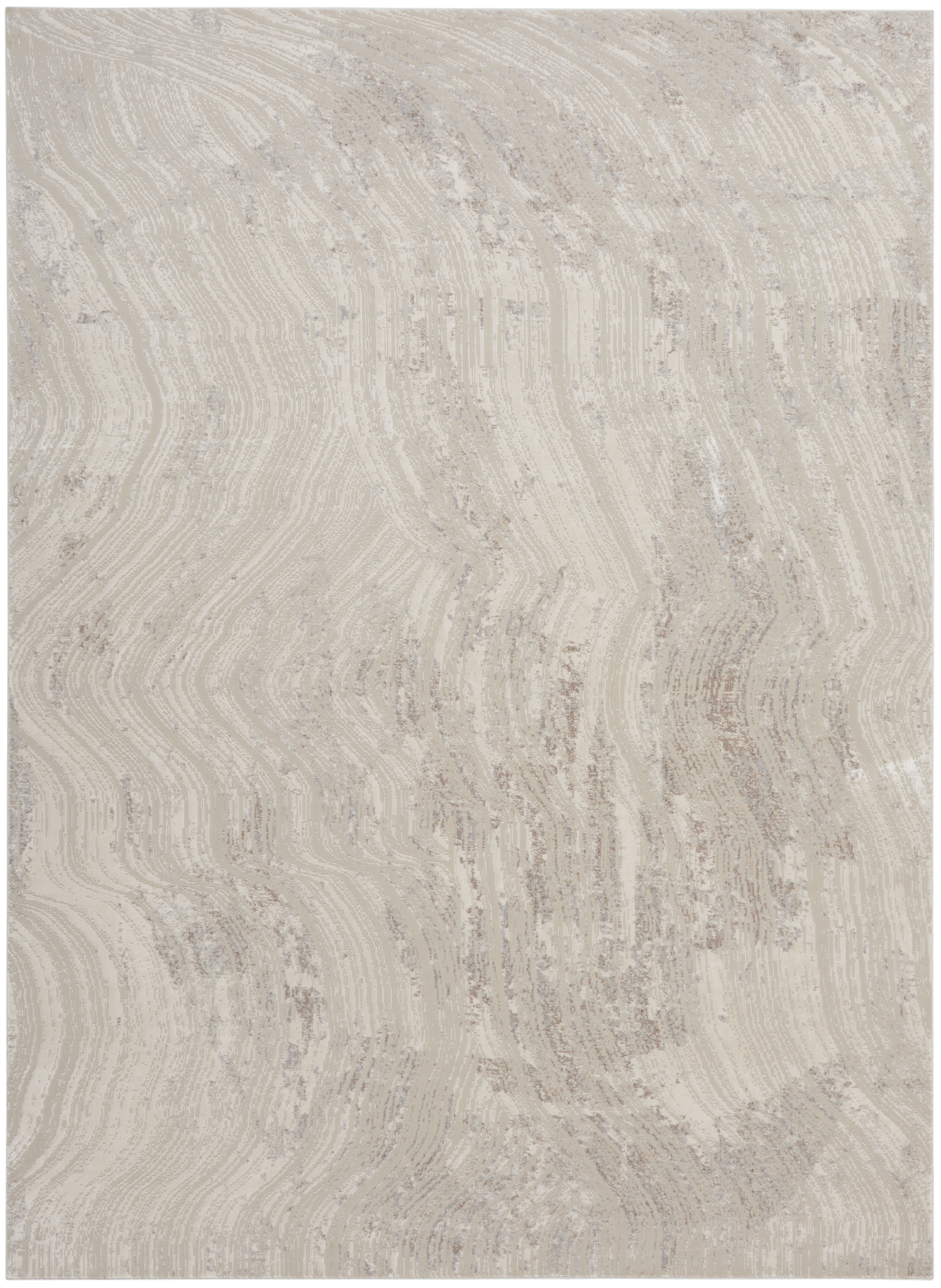 Calvin Klein CK024 Irradiant 9' x 12' Silver Grey Modern Indoor Rug