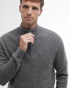 Essential Tisbury Half-Zip Jumper Classic Grey