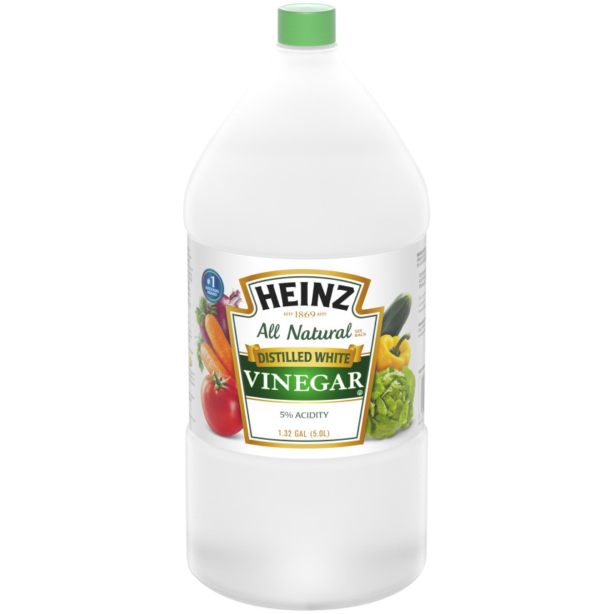 Heinz All Natural Distilled White Vinegar 5% Acidity, 1.32 gal Jug image 