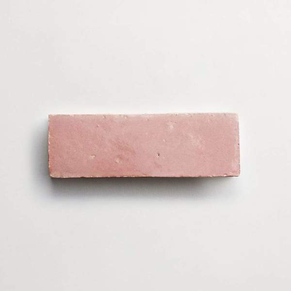 clé zellige | baguette | vintage rose | sample 