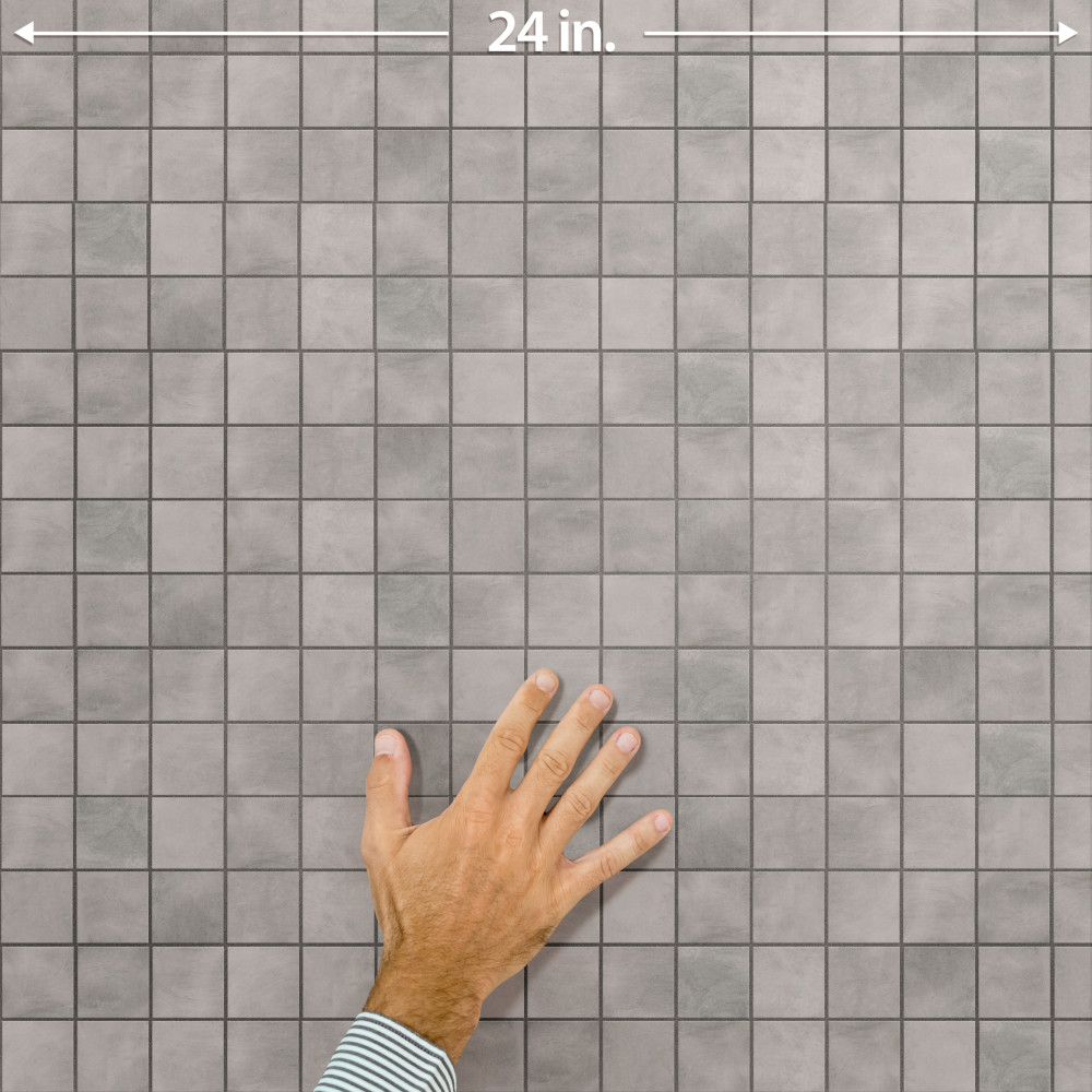 Laverton Taco Gris 1-5/8 in. x 1-5/8 in. Porcelain Floor and Wall Tile
