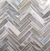 1×4 Herringbone Mosaic Natural