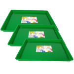 Romanoff Large Creativitray&reg;, Green, Pack of 3 ROM36905-3