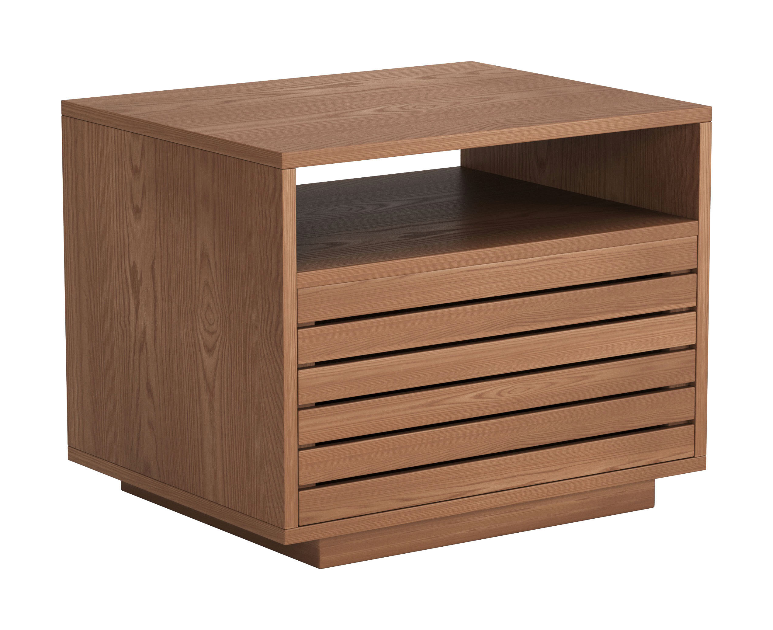 Slit Nightstand Walnut product image