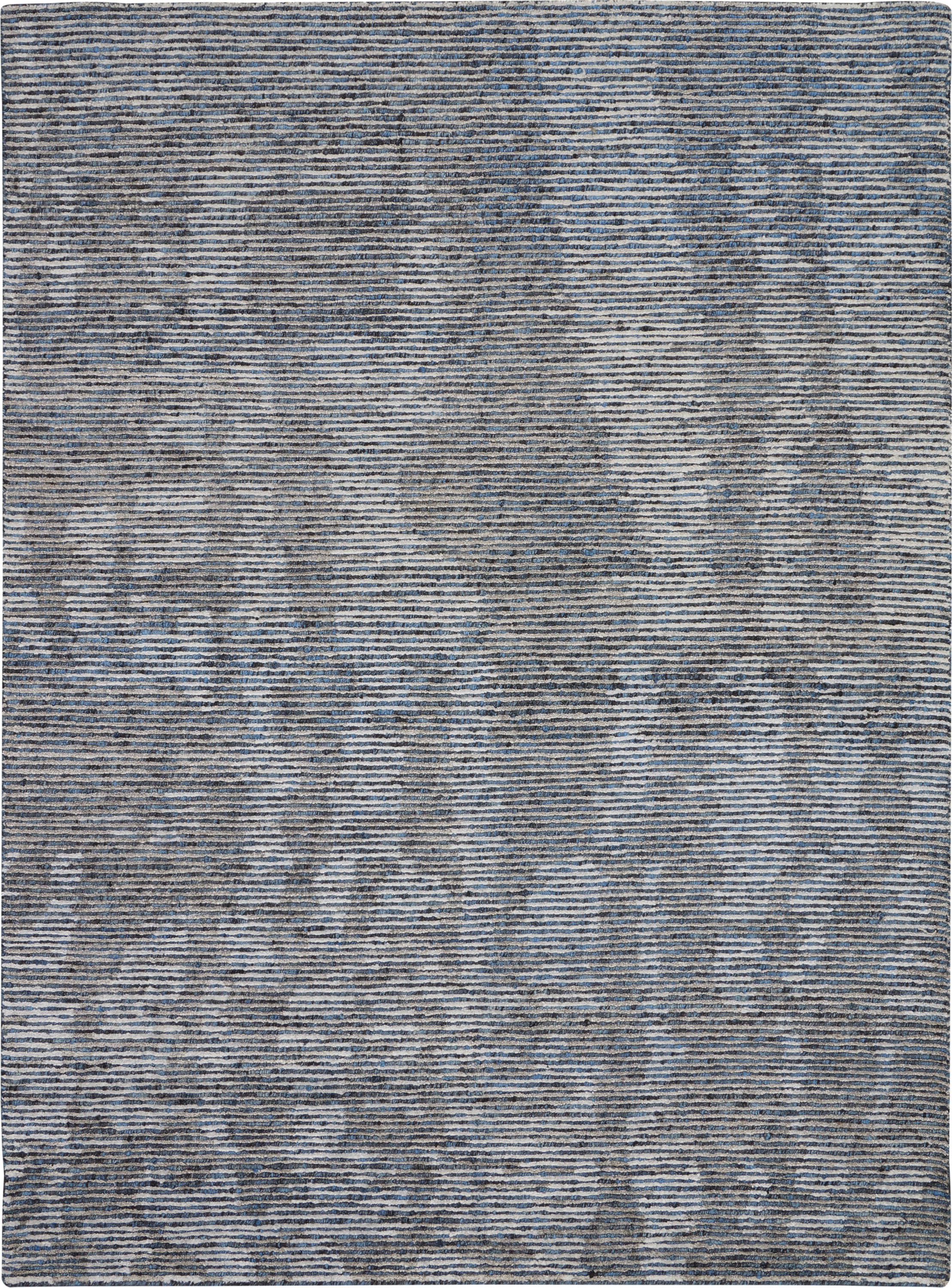 Nourison Ellora 5'6" x 7'5" Slate Modern Indoor Rug