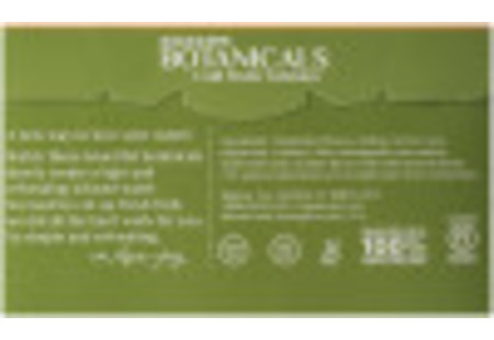 Back panel of Bigelow Botanicals Watermelon Cucumber Melon Mint Cold Water Infusion Box