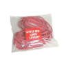 J Line Industries, Little Red Liner Lovers Rubber Band, 12 per Pack