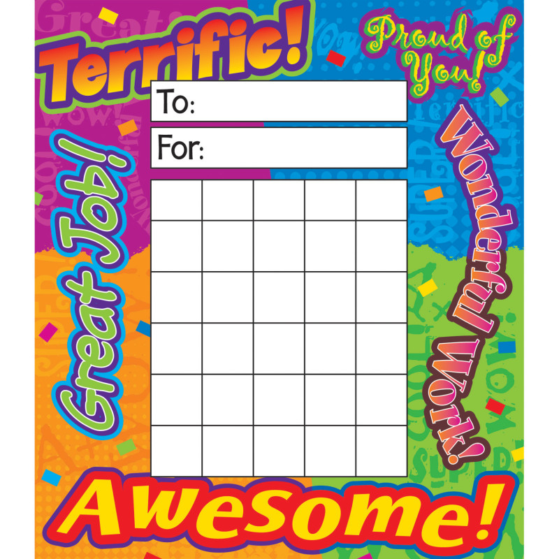 Reward Words Incentive Pad, 36 sheets