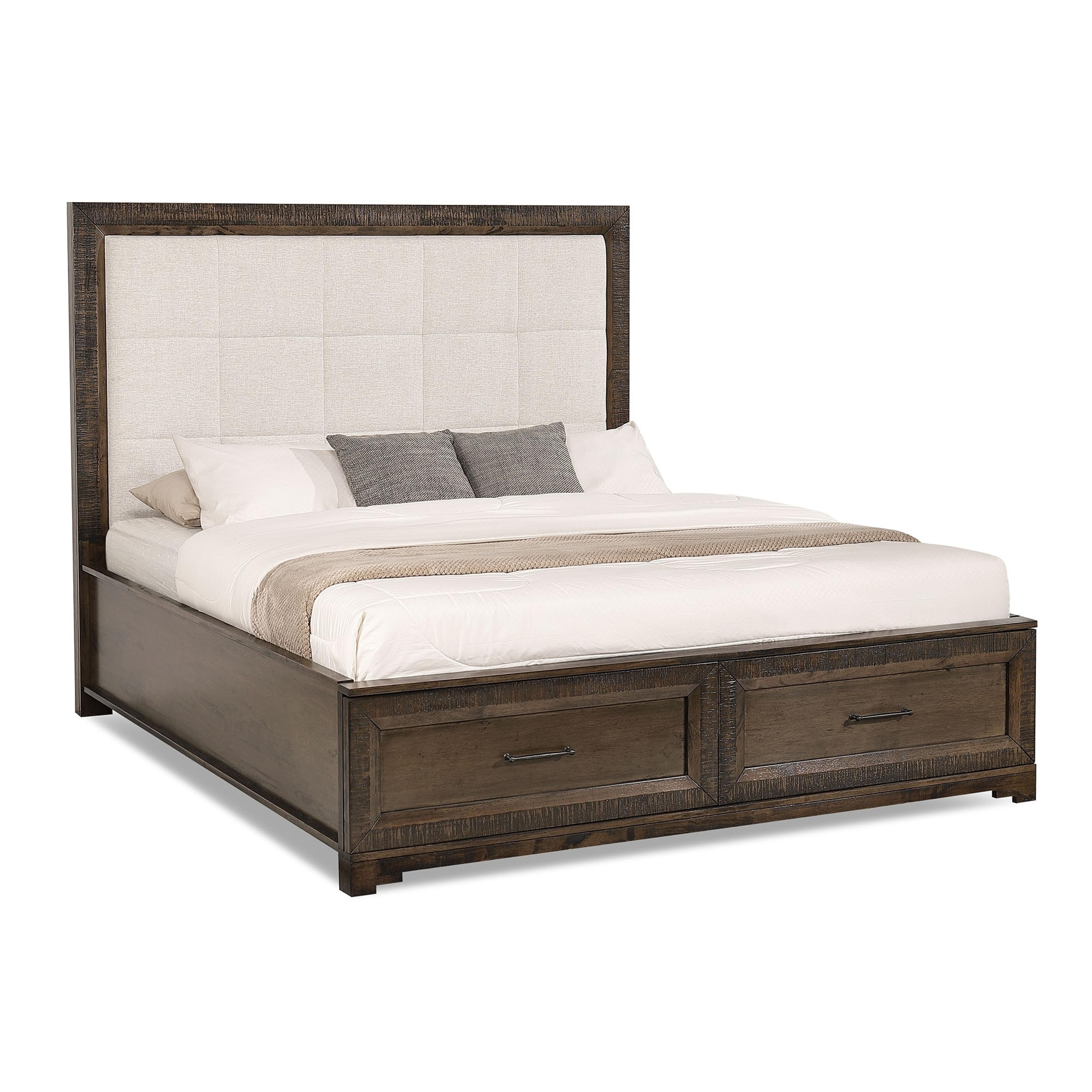 Product image of the  Bolton Bed Frame, Antique Brown from Forty Winks