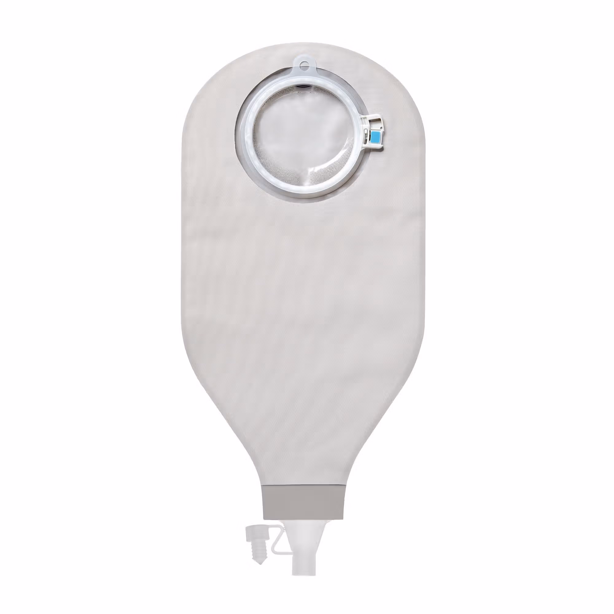 SenSura® Mio Click High Output 2-Piece Transparent Ileostomy Pouch, Blue Match