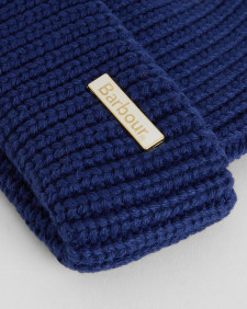 Mosely Fisherman Beanie Inky Blue