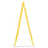 Rubbermaid Commercial, "Caution", Wet Floor Sign, Yellow, 25"
