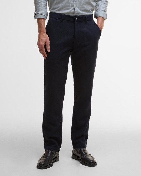 Pantaloni in misto lana dalla vestibilità leggermente aderente