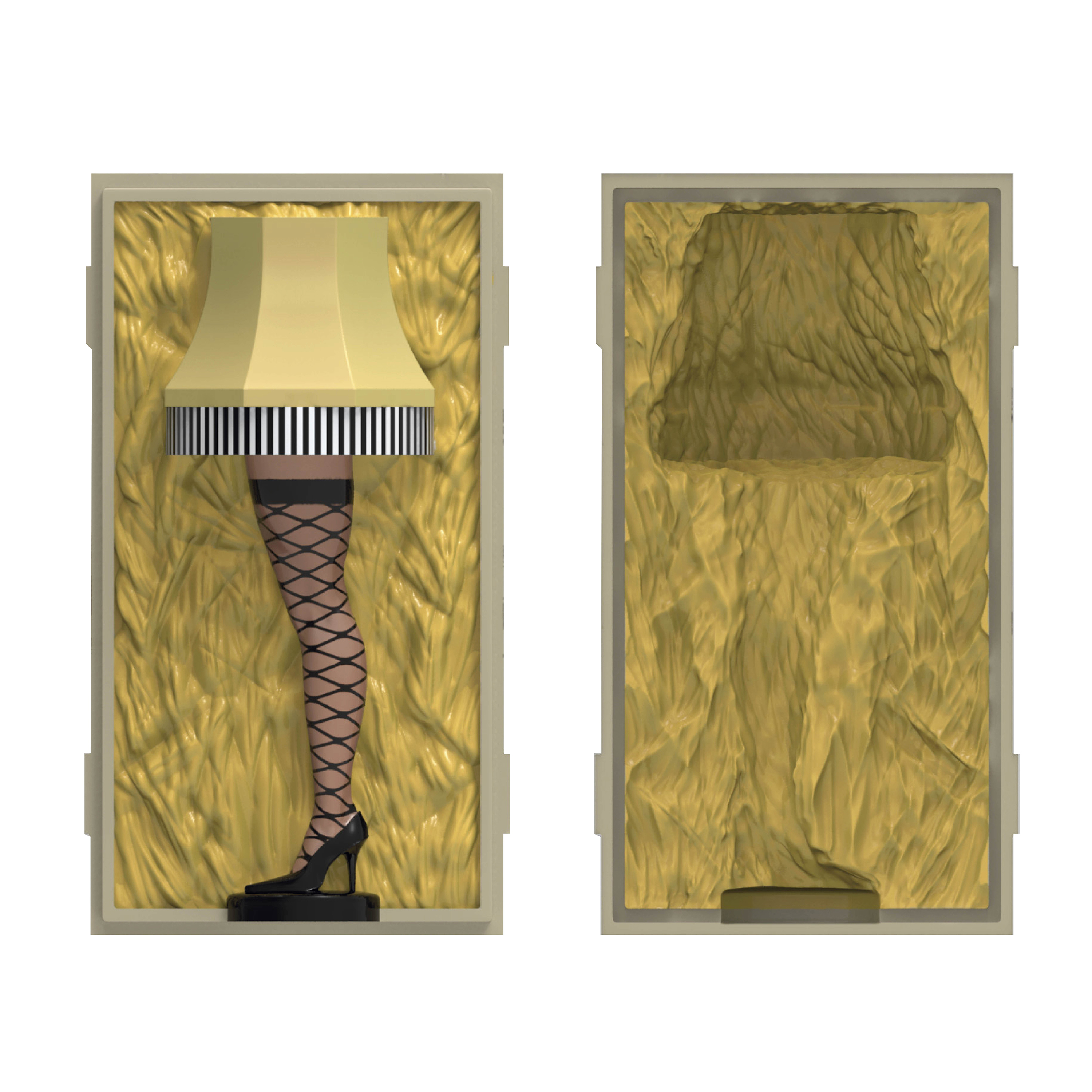 A Christmas Story Salt and Pepper Shaker Set, Leg Lamp, 2-piece set slideshow image 3 A Christmas Story Salt and Pepper Shaker Set, Leg Lamp, 2-piece set slideshow image 3
