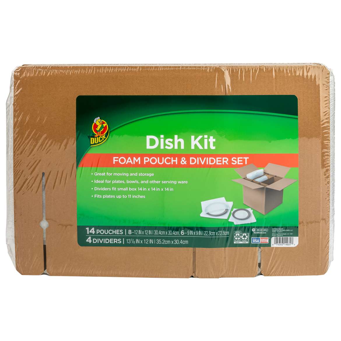Duck® Brand Dish Kit