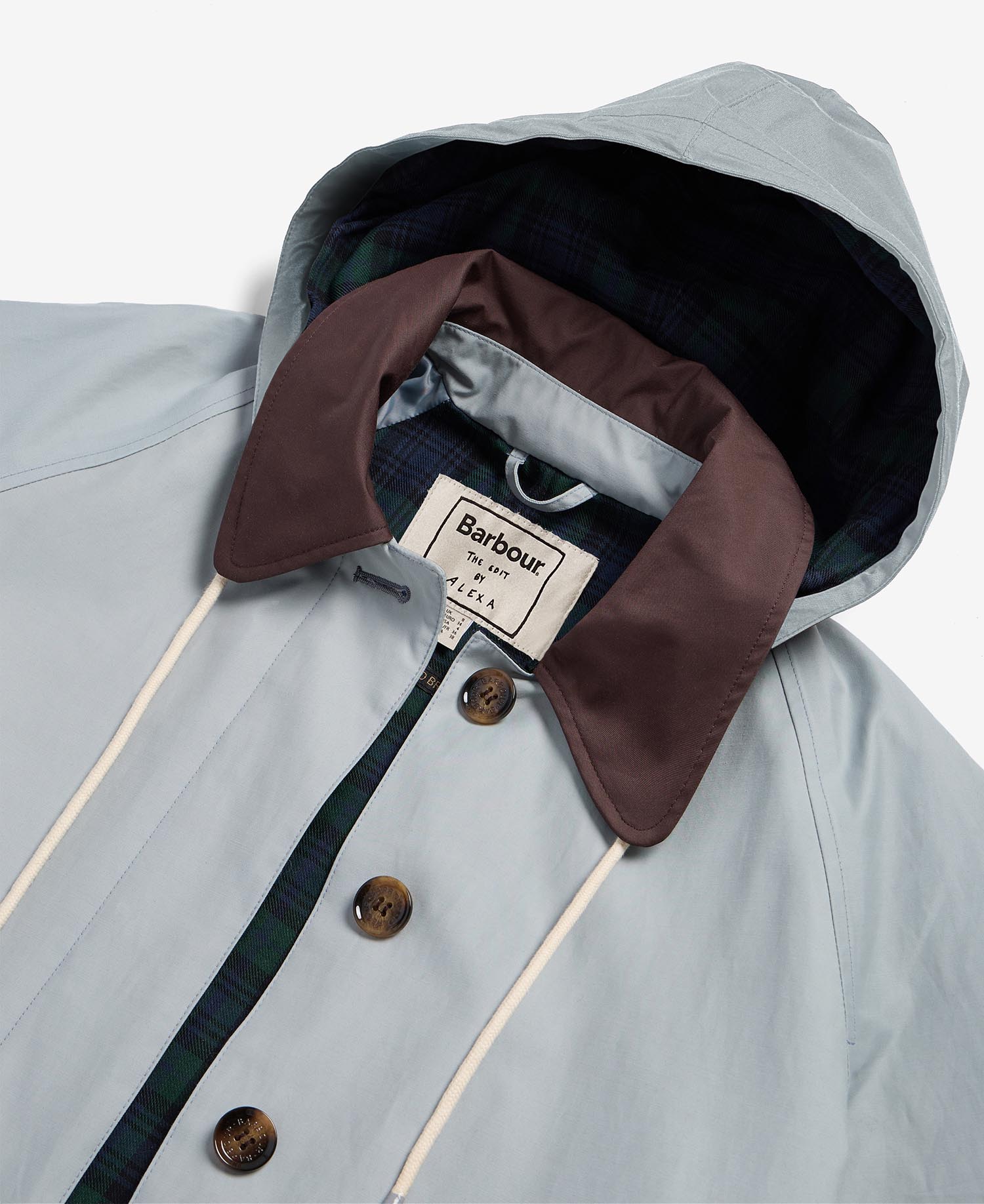 Barbour The Edit by Alexa Natalie Waterproof Trench Coat image number 6