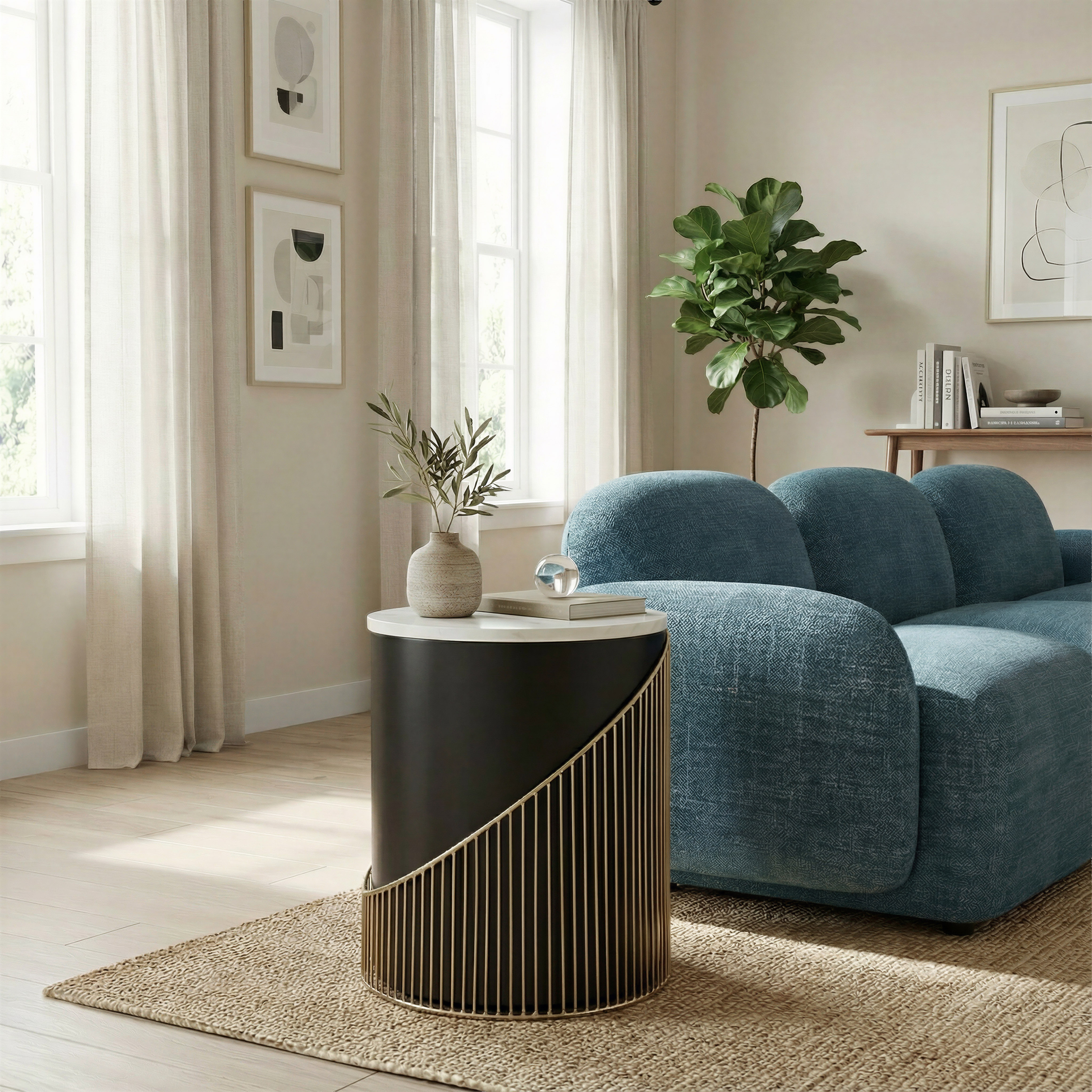 Tova Side Table Multicolor product image
