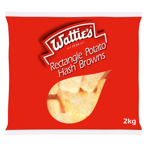 wattie's® rectangle potato hash browns 2kg image