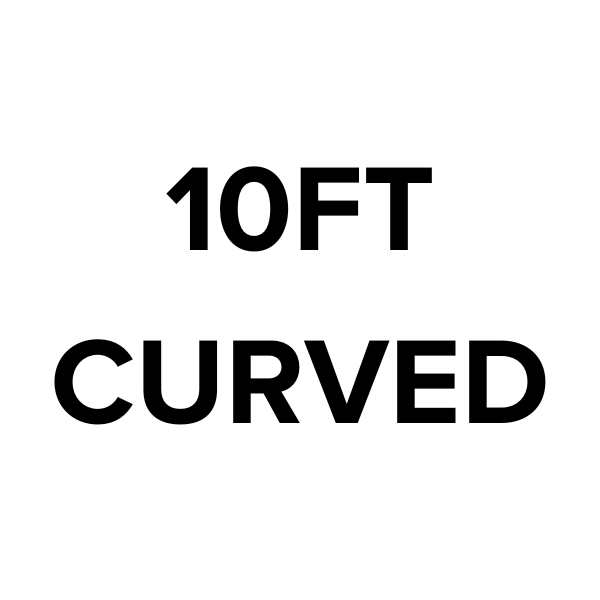 10ft Wide Curved Display